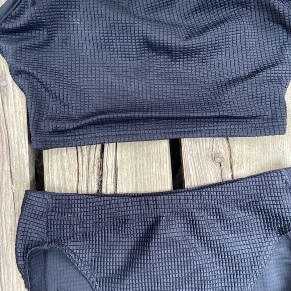 Vintage Black 2pc Swimsuit - Picture 2 of 4